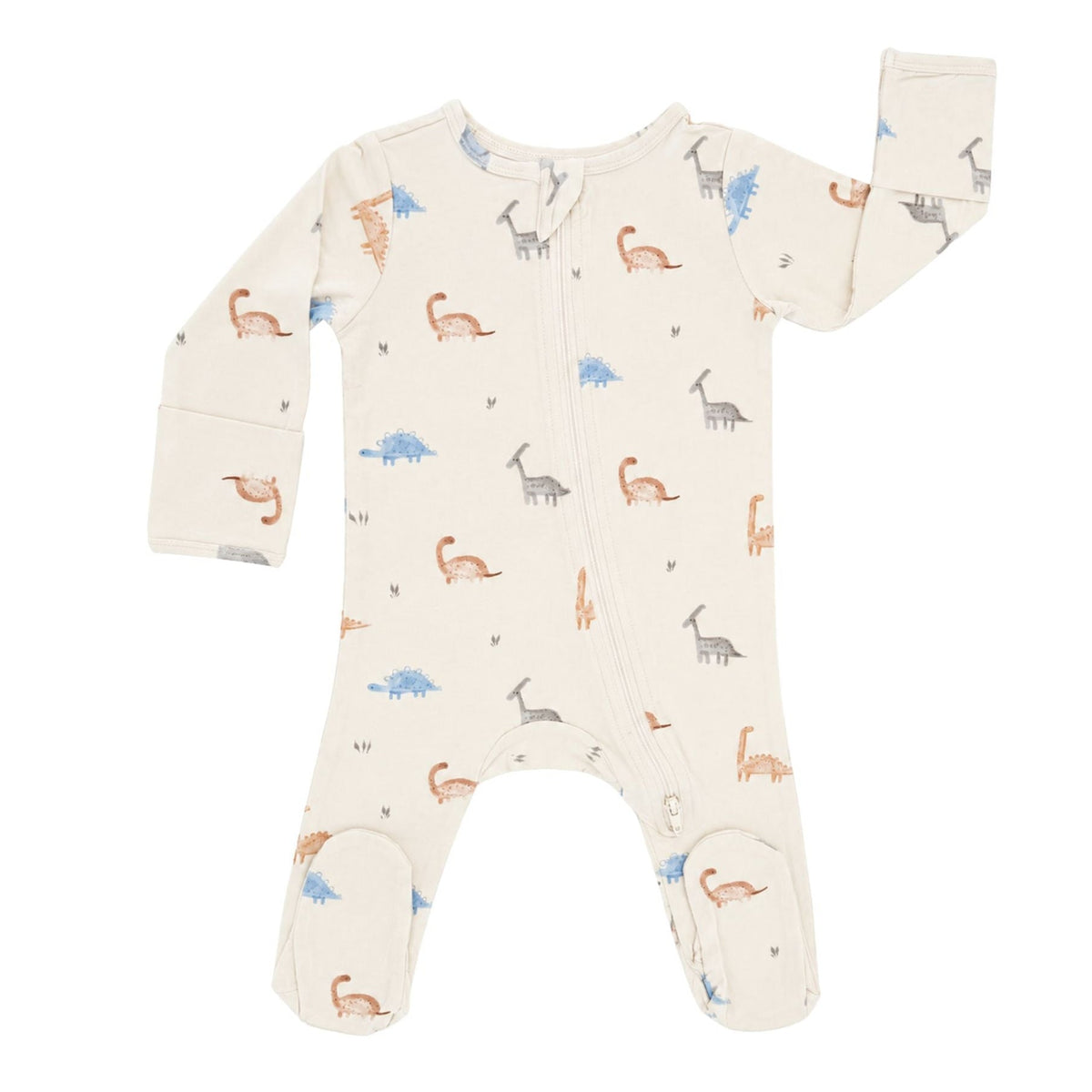 Modal Footie Pajamas - Dinosaurs
