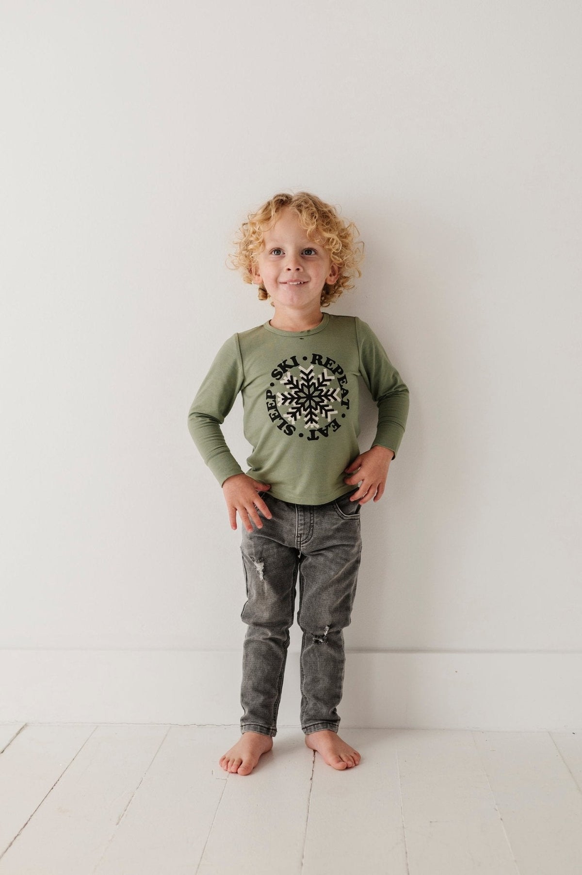 Slim Denim Jeans - Gray