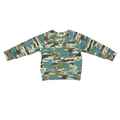 Bamboo Raglan Sweatshirt - Camouflage