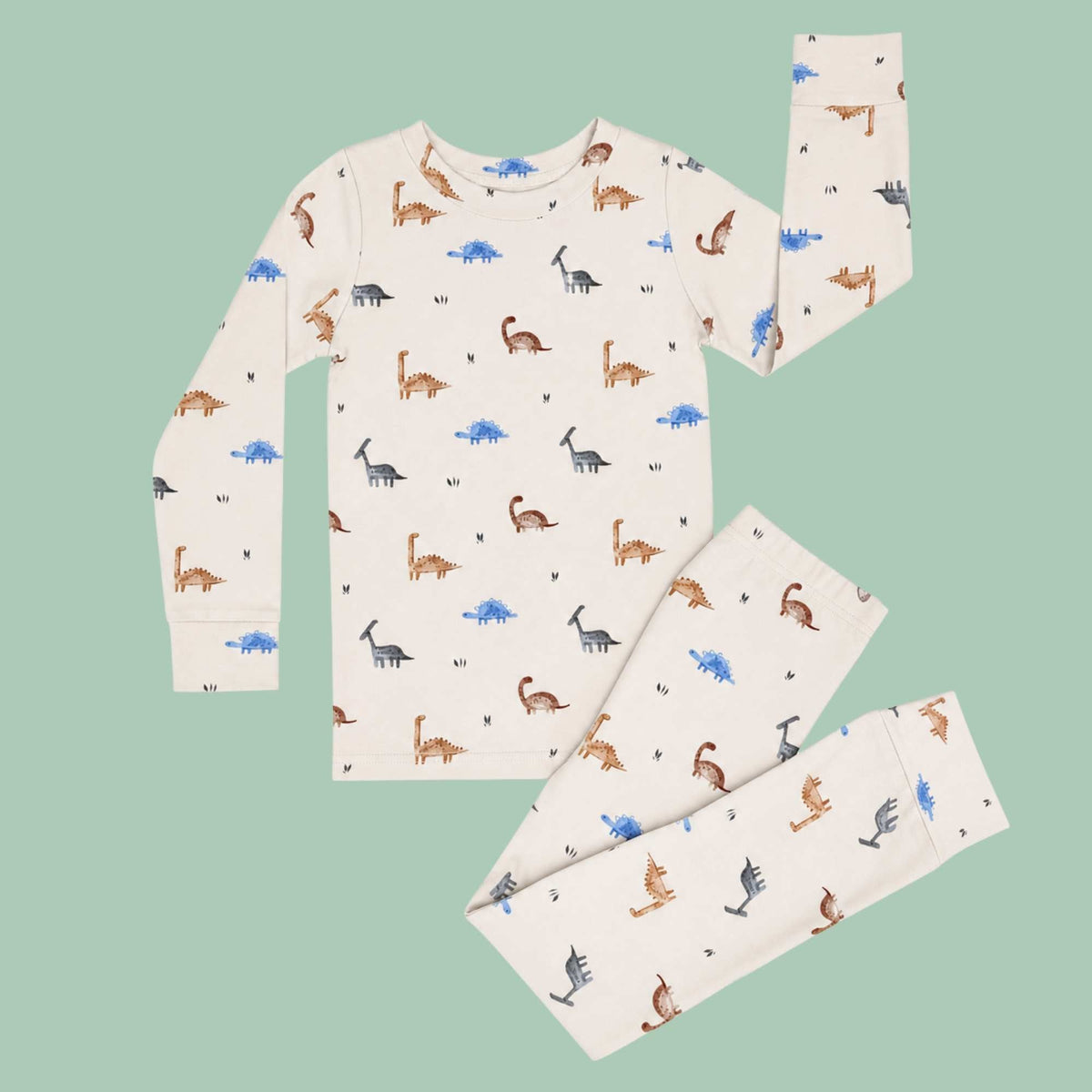 Modal Pajama Set - Dinosaurs