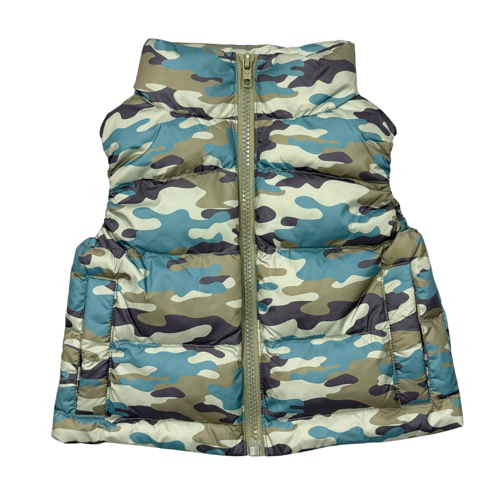 Puffer Vest - Camouflage